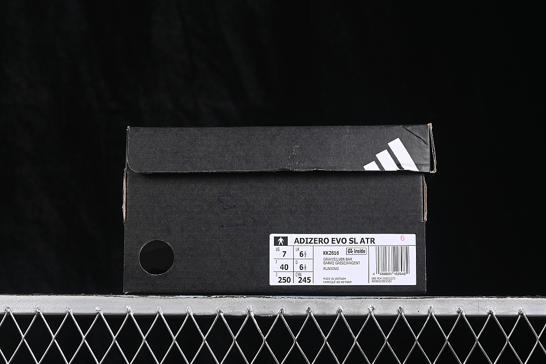 Adidas [KK2616]-[ADIZERO EVO SL COMPRESSION RUNNING SHOES BLACK/WHITE/BLACK]-[WOMAN:36-39]-[MAN:40-45] - Image 12