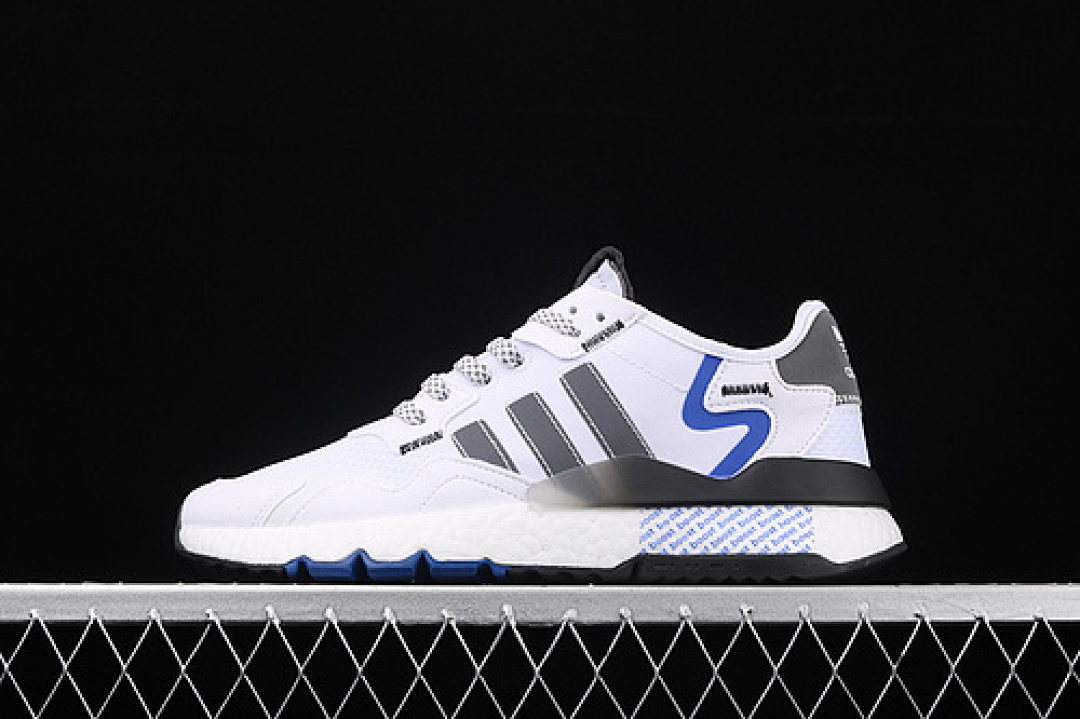 Unbranded [FV6624]-[NITE JOGGER BOOST CLOUD WHITE/BLUE BIRD/GREY FOUR]-[WOMAN:36-39]-[MAN:40-45], photo 1