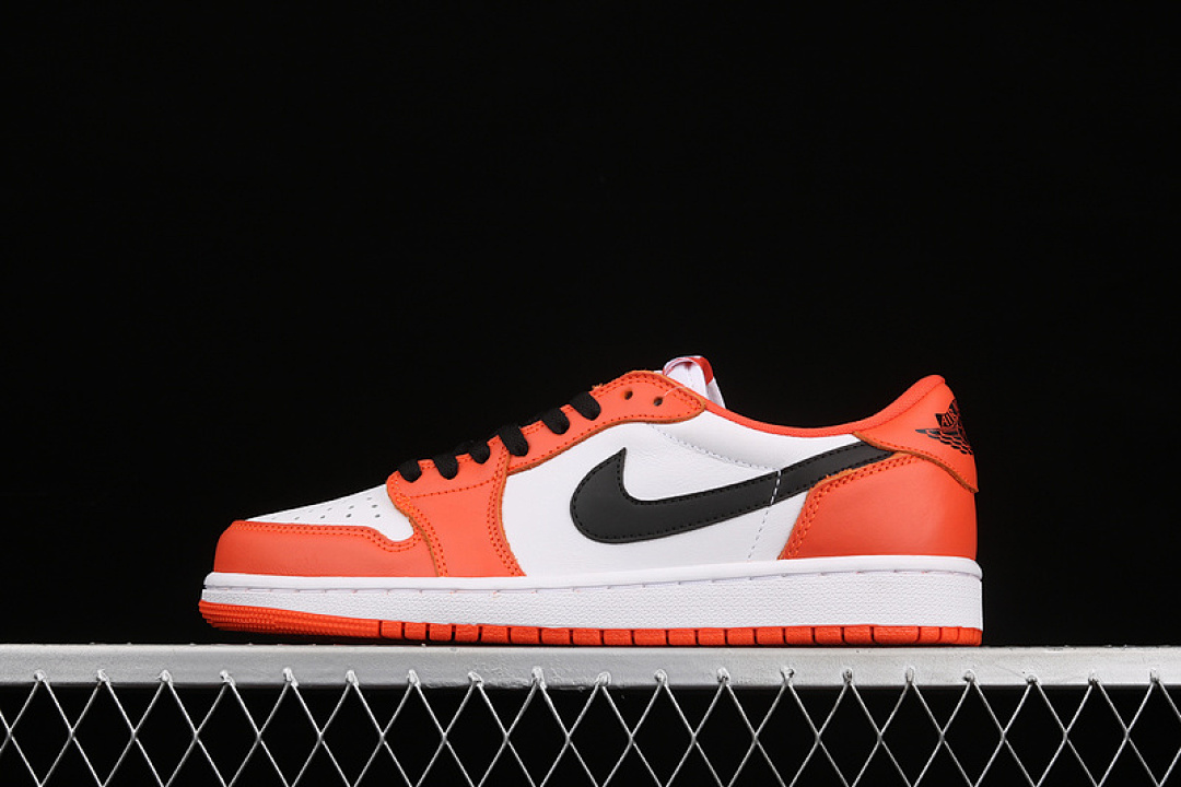 Jordan [CZ0790-801]-[AIR JORDAN 1 LOW OG SHATTERED BACKBOARD STARFISH/WHITE/BLACK]-[UNISEX:36-46], photo 1