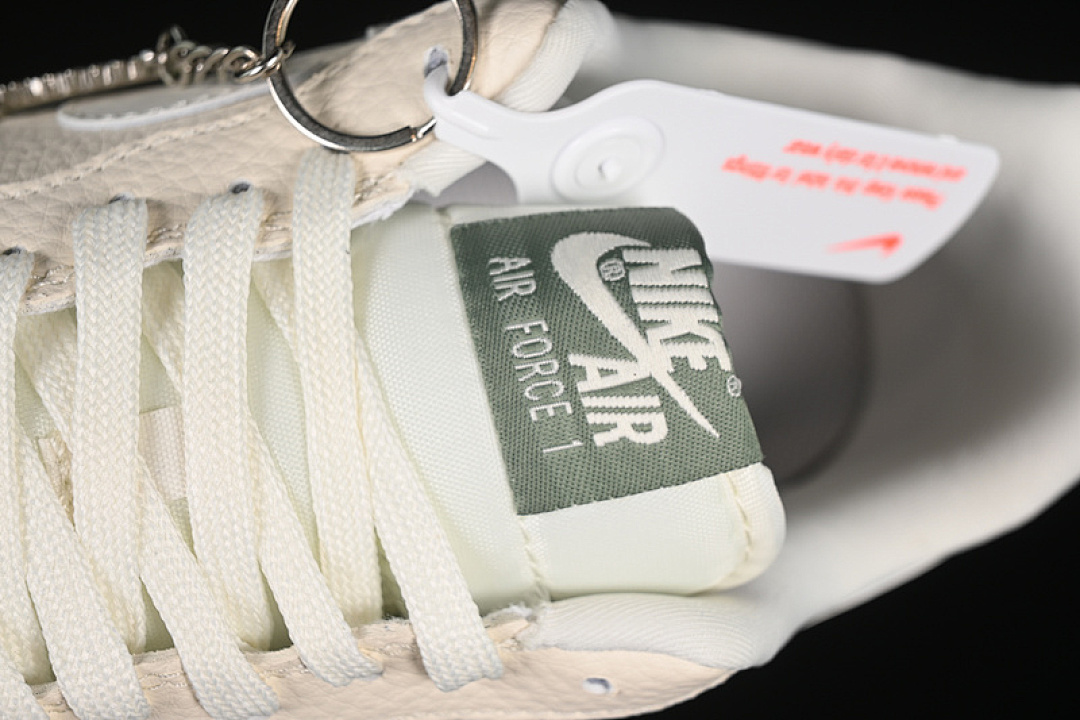Nike [DF0188-056]-[AIR FORCE 1 07 LOW JUST DO IT WHITE/GREEN]-[WOMAN:36-39]-[MAN:40-45] - Image 9