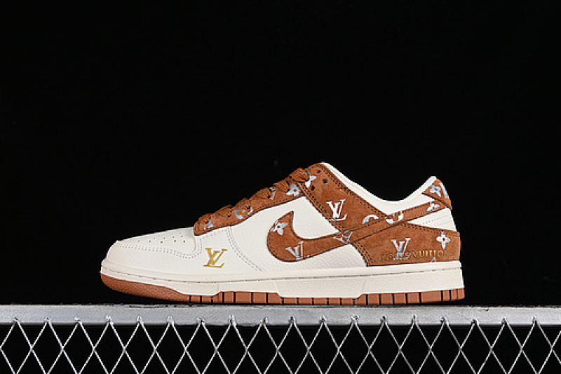 Off-White Nike SB DUNK LOW L*V OFF WHITE/BROWN · XD6188-030, photo 1