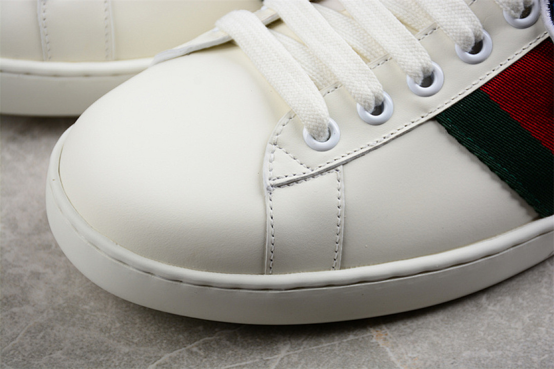 Gucci [GU*CCI ACE LOW TOP CASUAL SNEAKERS WHITE/GREEN/RED]-[WOMAN:35-39]-[MAN:40-44] - Image 7