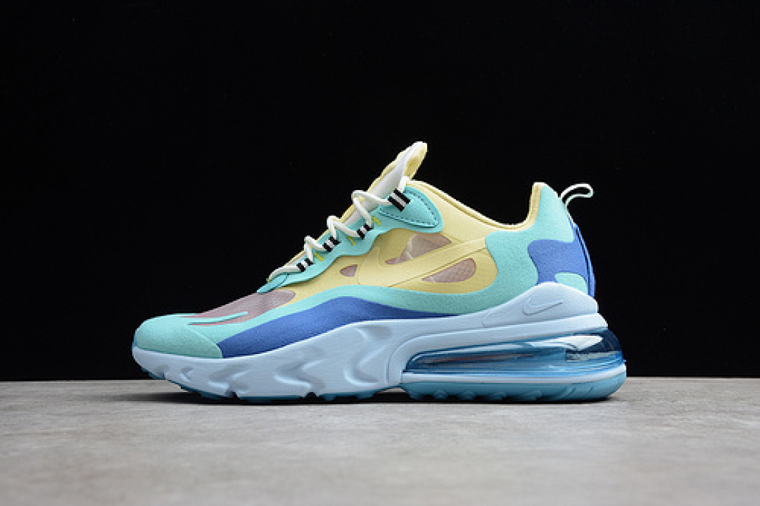 Unbranded [67-66-74]-[AO4971-301]-[AIR MAX 270 REACT HYPER JADE/FROSTED SPRUCE-BARELY/BLUE/WHITE], photo 1