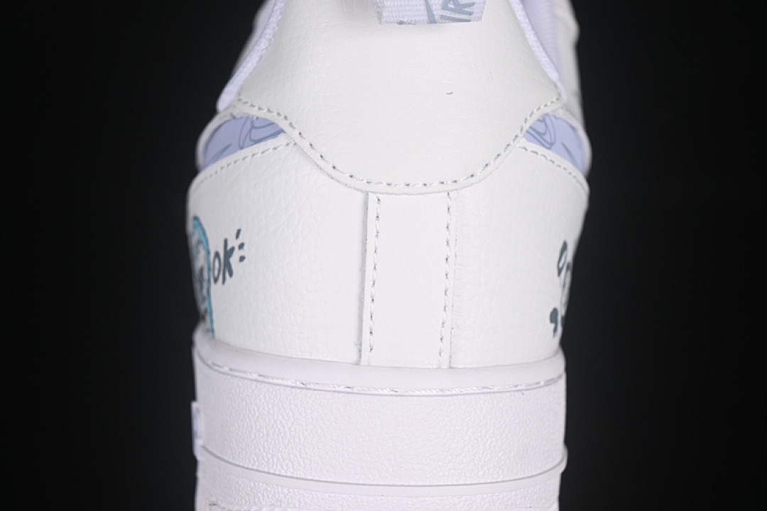 Nike [FB8971-080]-[AIR FORCE 1 07 LOW SESAME STREET WHITE/PURPLE]-[WOMAN:36-39]-[MAN:40-45] - Image 7