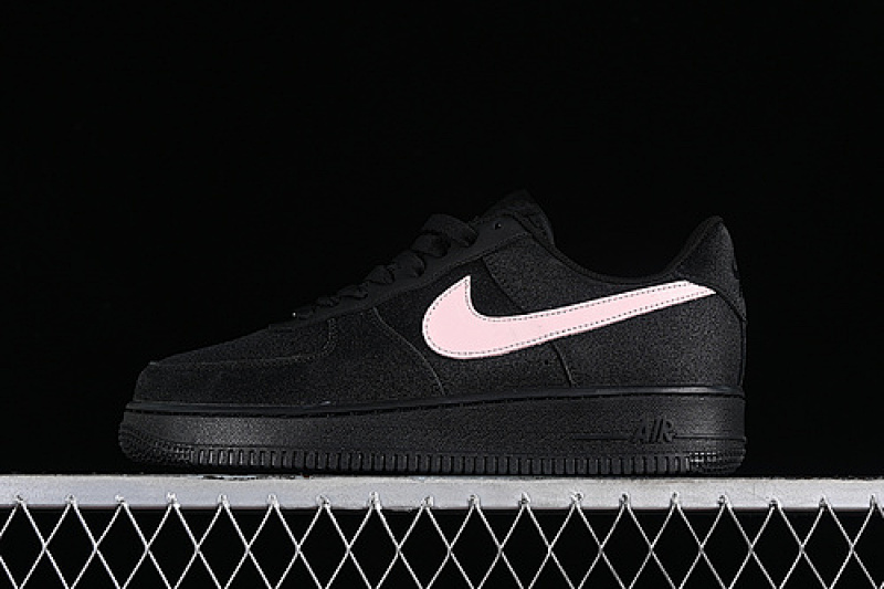 Nike Nike AIR FORCE 1 07 LOW BLACK/PINK · CW2288-013, photo 1
