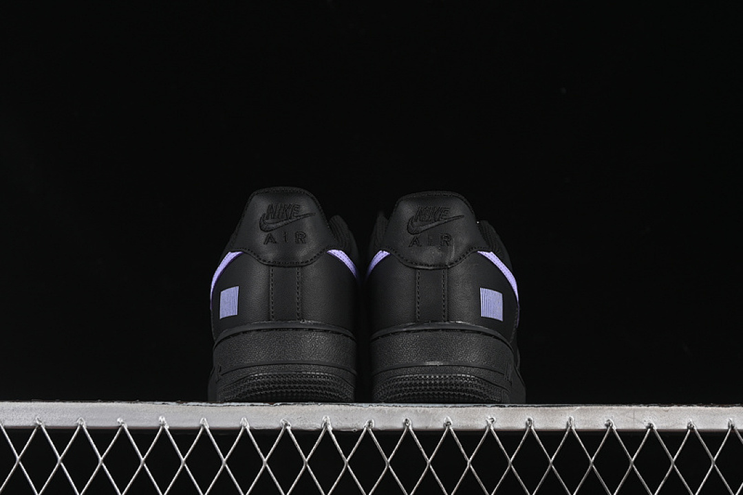 Nike [CW2288-111]-[AIR FORCE 1 07 LOW BLACK/PURPLE]-[WOMAN:36-39]-[MAN:40-45] - Image 14
