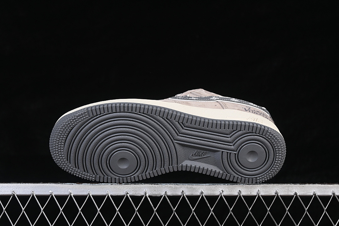 Nike [KL1688-003]-[AIR FORCE 1 07 LOW CASUAL SNEAKERS BROWN/GREY]-[WOMAN:36-39]-[MAN:40-45] - Image 15
