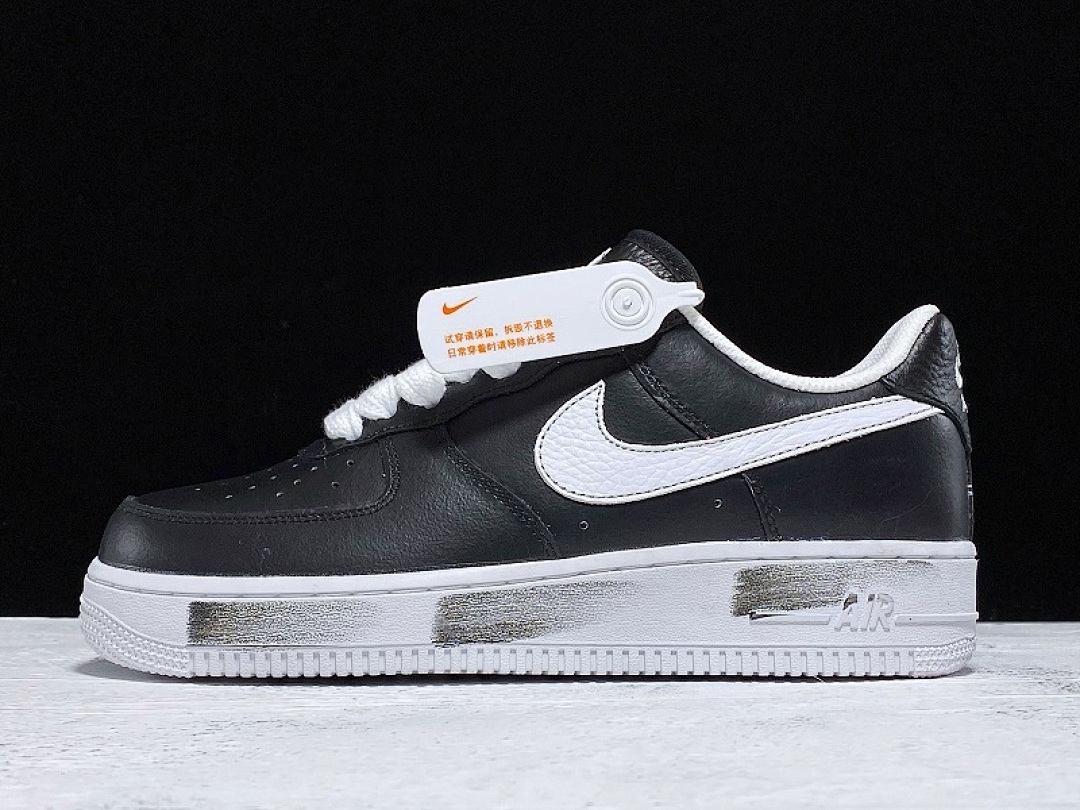 Nike [AQ3692-001]-[TOP G-DRAGON PEACEMINUSONE X AIR FORCE 1 BLACK/WHITE][UNISEX:36-47.5], photo 1