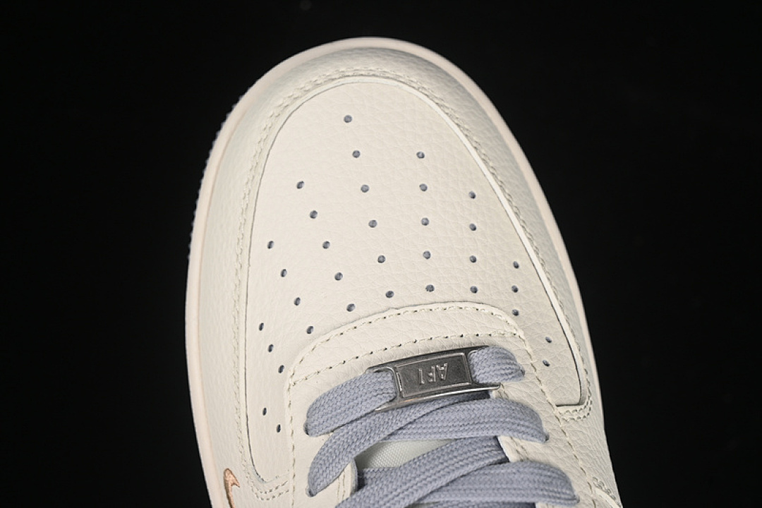 Nike [XX3168-150]-[AIR FORCE 1 07 LOW WHITE/GREY/GOLD]-[WOMAN:36-39]-[MAN:40-45] - Image 10