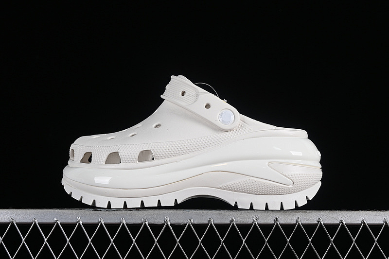 Crocs [CROCS BEACH SANDALS CLOGS WHITE]-[WOMAN:34-40]