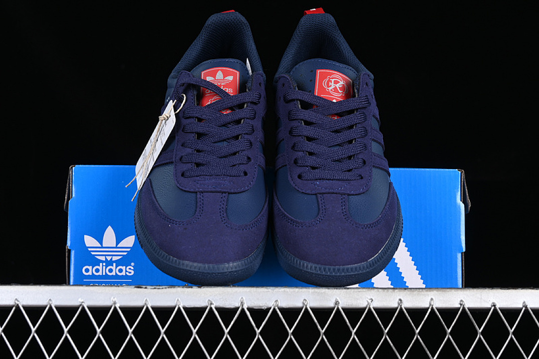 Adidas [IG7925]-[SAMBA VEGAN BLUE/PURPLE/RED]-[WOMAN:35-39]-[MAN:40-45] - Image 13