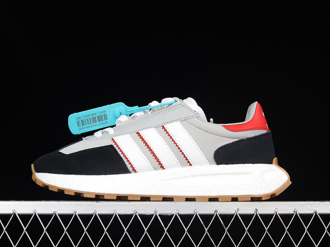 Unbranded [GW0558]-[RETROPY E5 SHOES GREY ONE/CLOUD WHITE/BLACK]-[MAN:40-45], photo 1