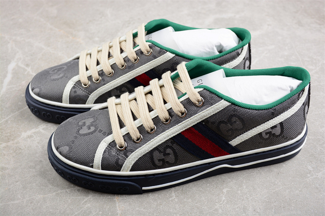 Gucci [GU*CCI TENNIS 1977 PRINT SNEAKER WHITE/RED/GREY]-[MAN:40-44] - Image 9