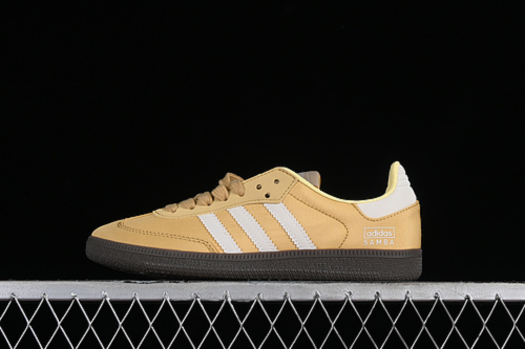 Adidas [IG6170]-[SAMBA OG REFLECTIVE NYLON OAT OAT/WONDER WHITE/GUM]-[WOMAN:35-39]-[MAN:40-45], photo 1