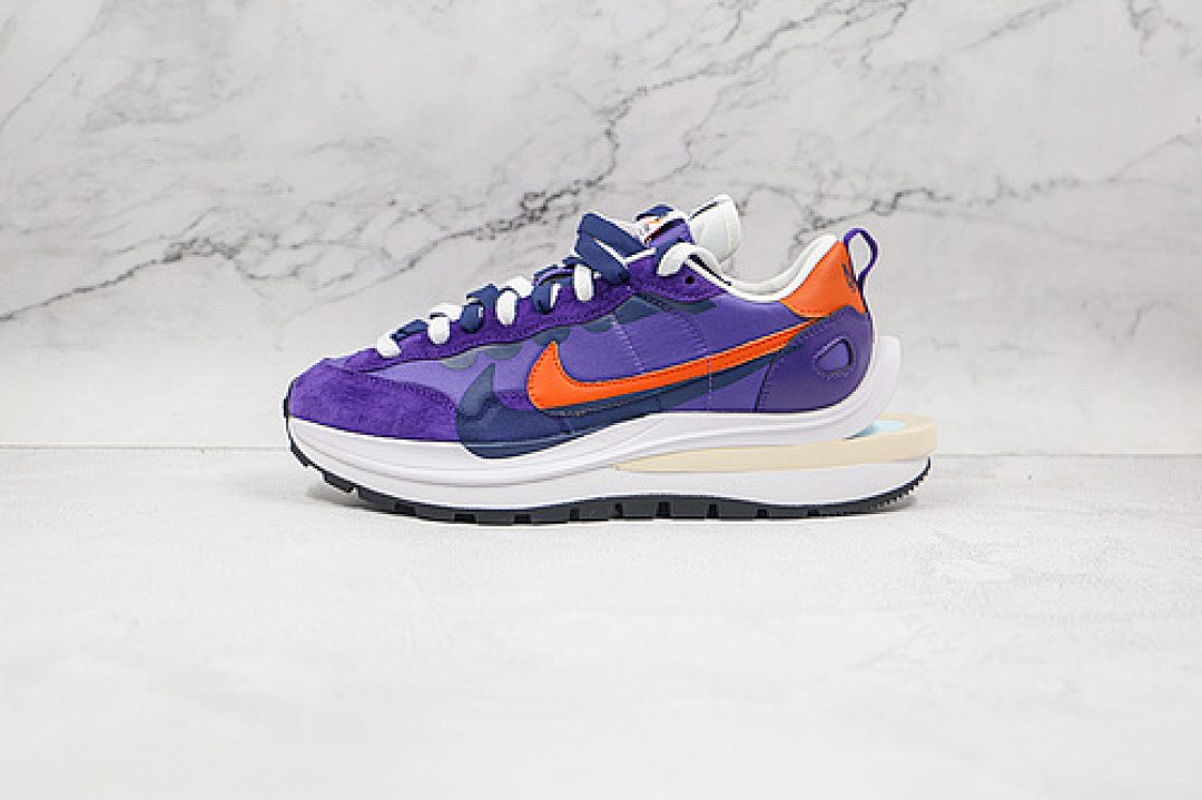 Sacai Sacai X VAPORWAFFLE DARK IRIS/CAMPFIRE ORANGE/WHITE · DD1875-500, photo 1