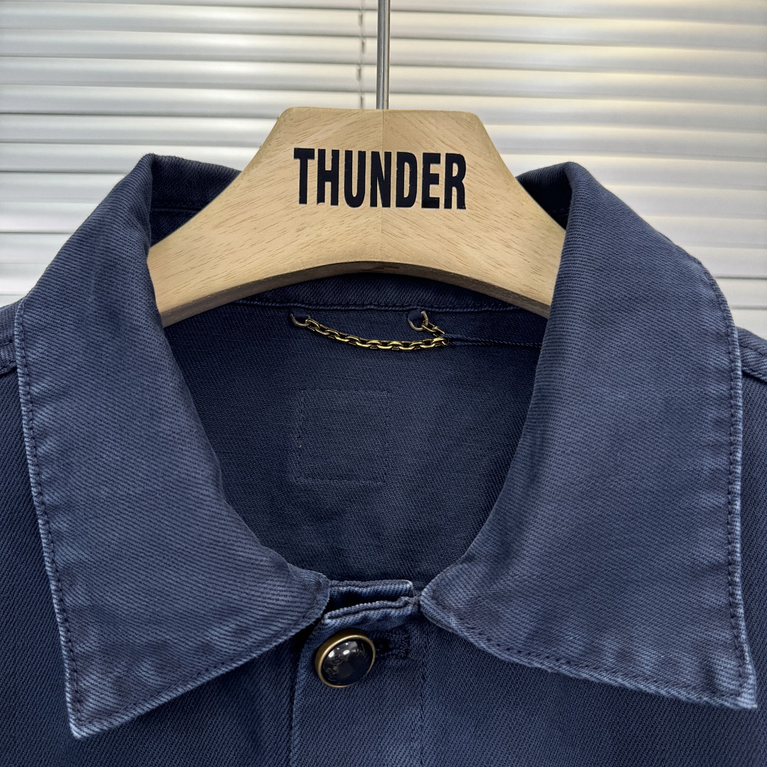 Unbranded TYPE II Garment-Dyed Denim Suit Price: - Image 3