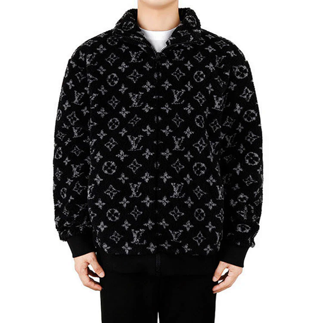 Louis Vuitton Monogram Fleece Jacket Price: - Image 3