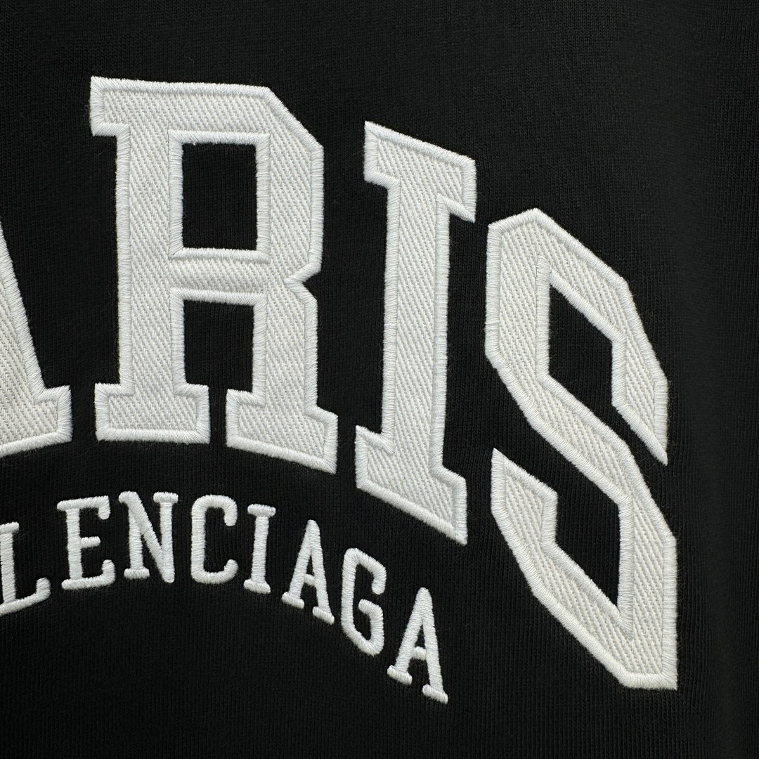 Unbranded BG Chest PARIS Embroidered Hoodie P: 318Cny - Image 8