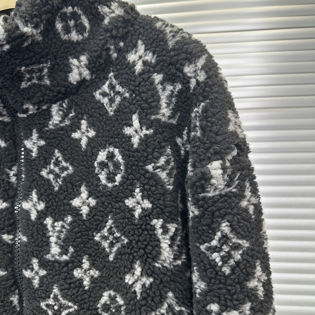Louis Vuitton Monogram Fleece Jacket Price: - Image 10