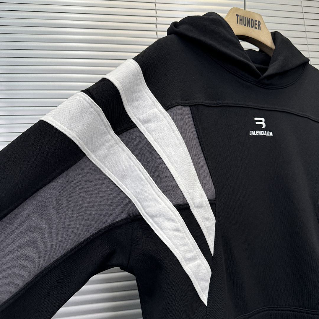 Unbranded BG Sport Stripe Hoodie P: - Image 8