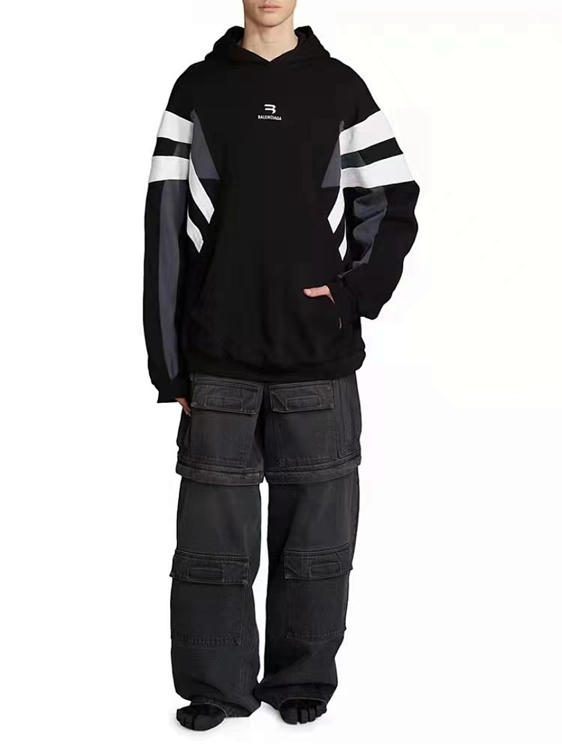 Unbranded BG Sport Stripe Hoodie P: - Image 27