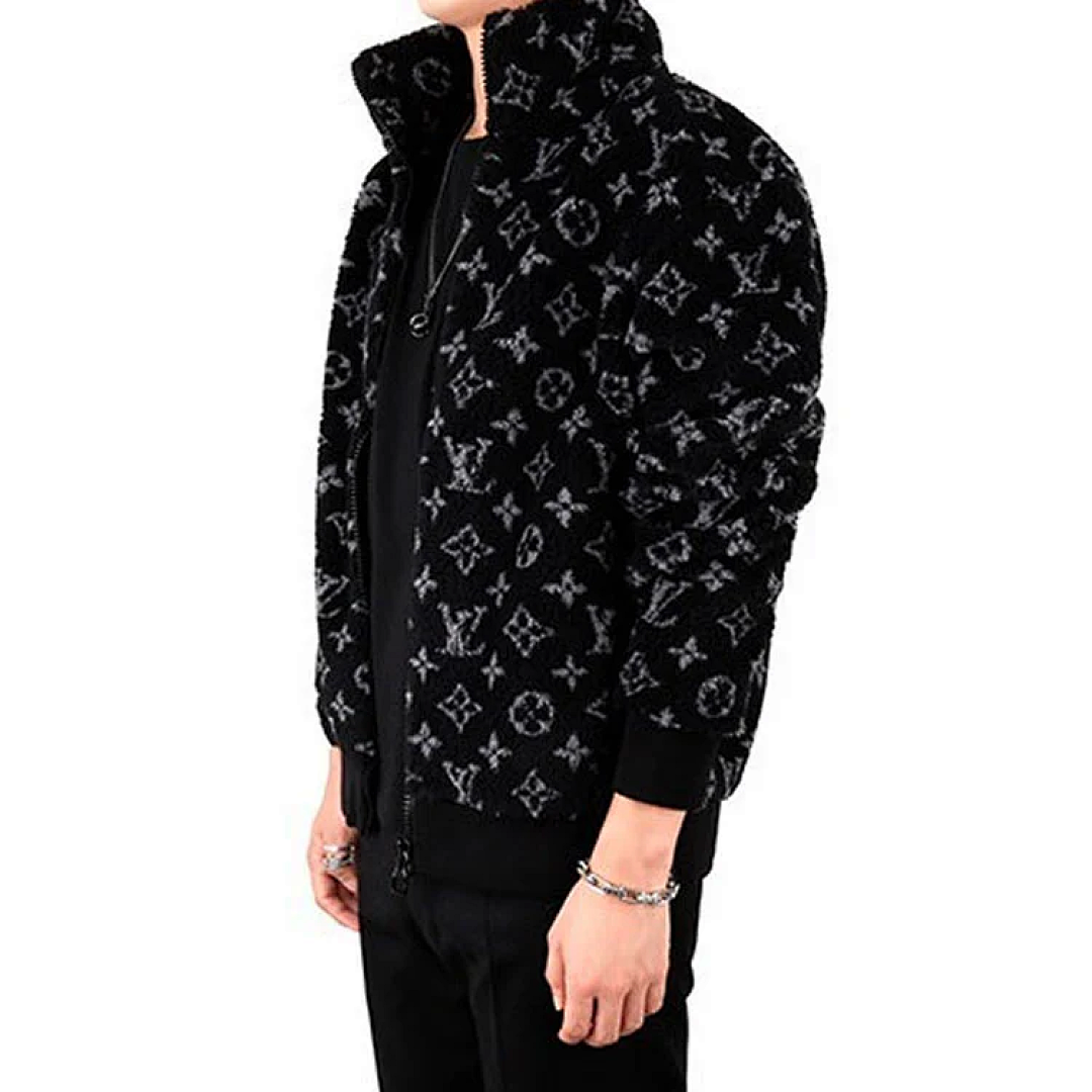 Louis Vuitton Monogram Fleece Jacket Price: - Image 4