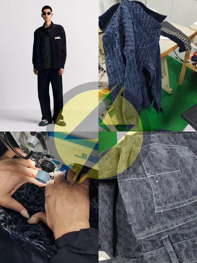 Dior KAWS CD Oblique Heritage Denim Suit Price: - Image 19