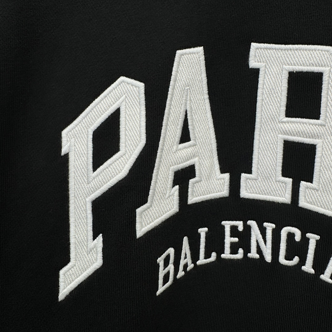 Unbranded BG Chest PARIS Embroidered Hoodie P: 318Cny - Image 7