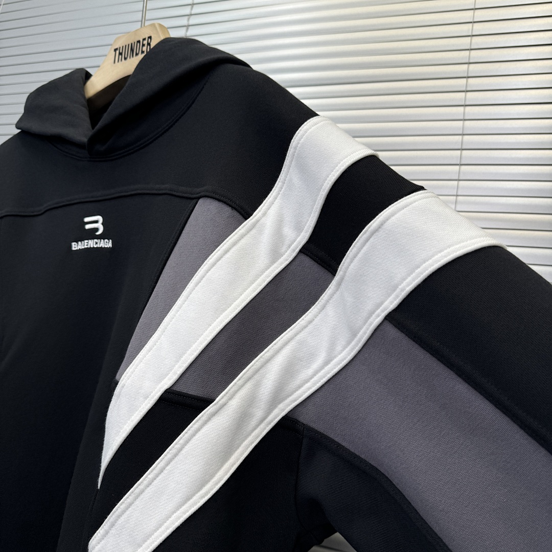Unbranded BG Sport Stripe Hoodie P: - Image 9