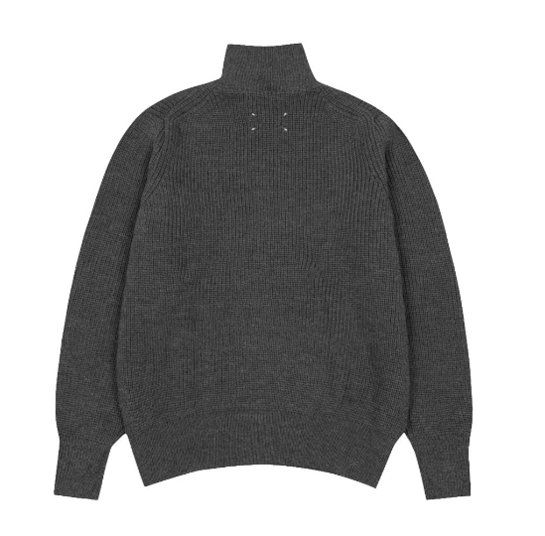 Maison Margiela Wind 23SS Grey Stand Collar Fleece P 199 Yuan - Image 6