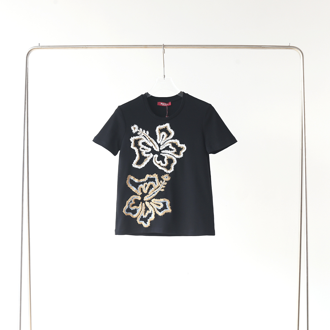 Other MaxMara 25 Spring New Womens Embroidered T - Image 20