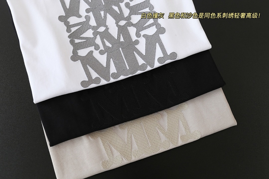 Other MaxMara 26 Spring Summer New Cotton Short Sleeve P 119 Yuan - Image 10