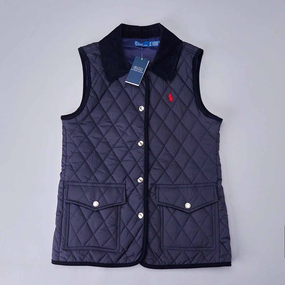 Other Ralph Lauren 2025 Womens New Stitching Small Embroidered Label Collar Cotton P349 Yuan - Image 18