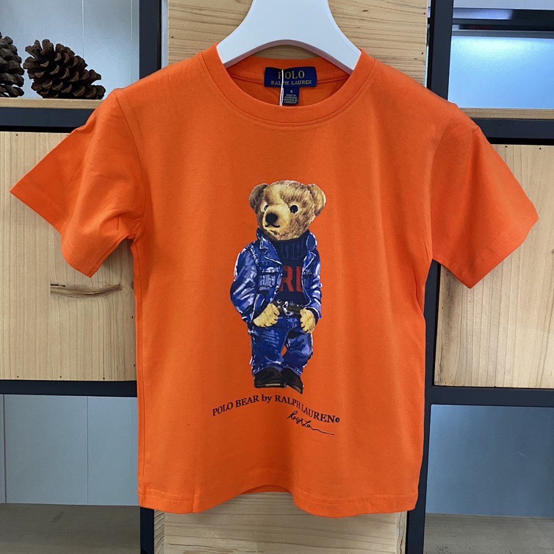 Chanel RL T Shirt For Kid Solid Cotton Small Mens Kids Womens P59 Yuan - Image 3