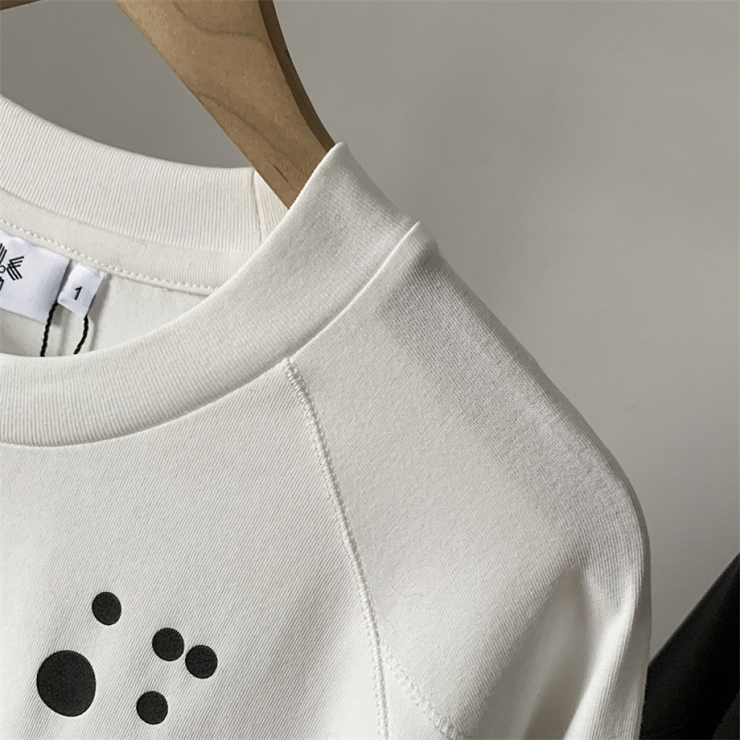 Other GDW0 Mountain Wind Laser Light Print Long Sleeve Collar P 189 Yuan - Image 13