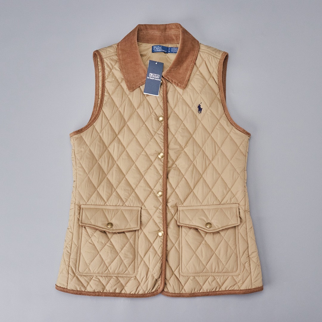 Other Ralph Lauren 2025 Womens New Stitching Small Embroidered Label Collar Cotton P349 Yuan - Image 17