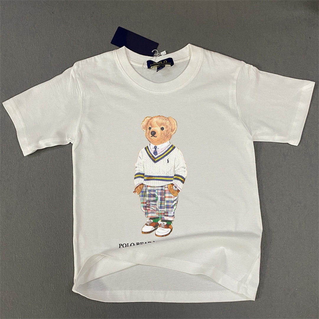 Chanel RL Solid Cotton Pink Small Mens Kids T Womens Collar P59