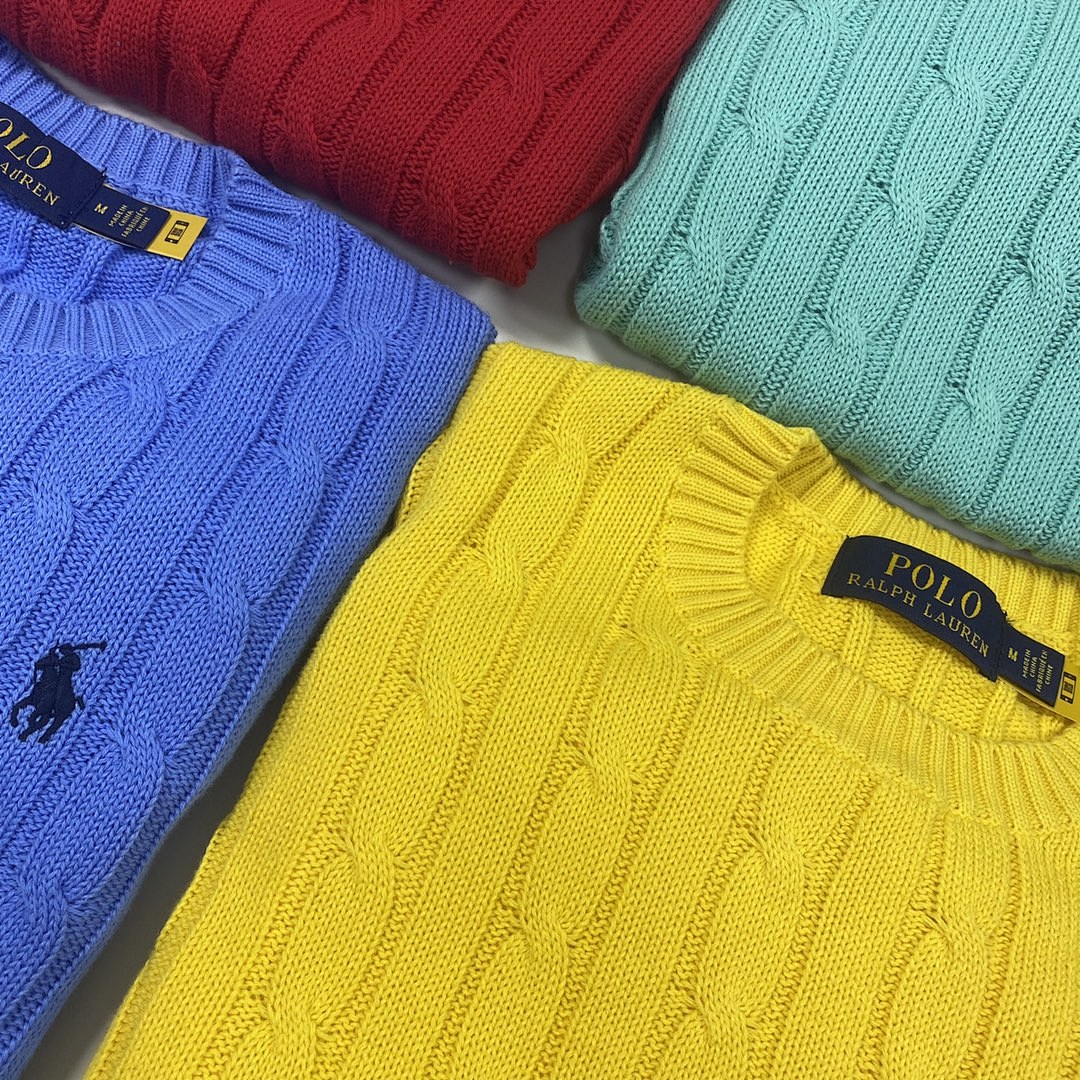 Other Polo Sweater For Woman Womens Collar Solid Cotton Top Long Sleeve Fleece P 189 Yuan, SML - Image 41
