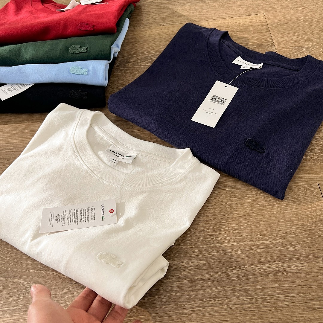 Other LACOSTE Small Label Collar Short Sleeve T Mens Womens P99 Yuan - Image 24