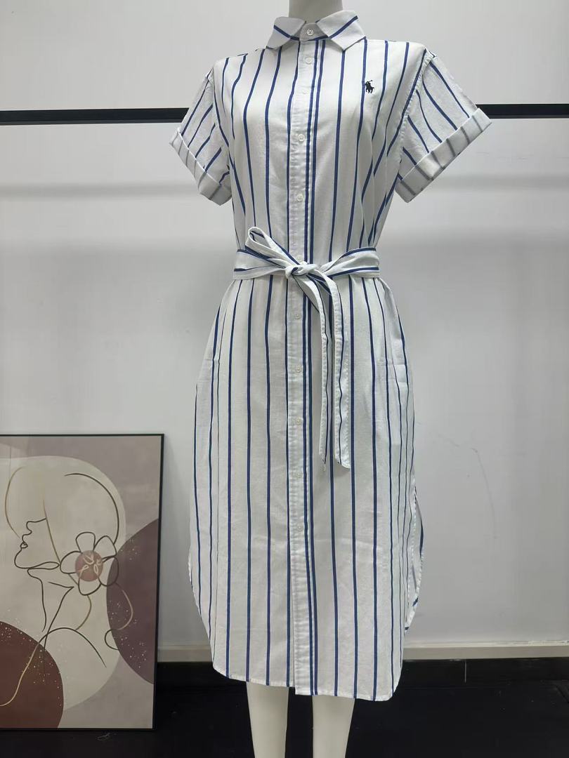 Other Ralph Lauren/ Womens 26 Summer Striped Linen Short Sleeve P 289 Yuan - Image 15