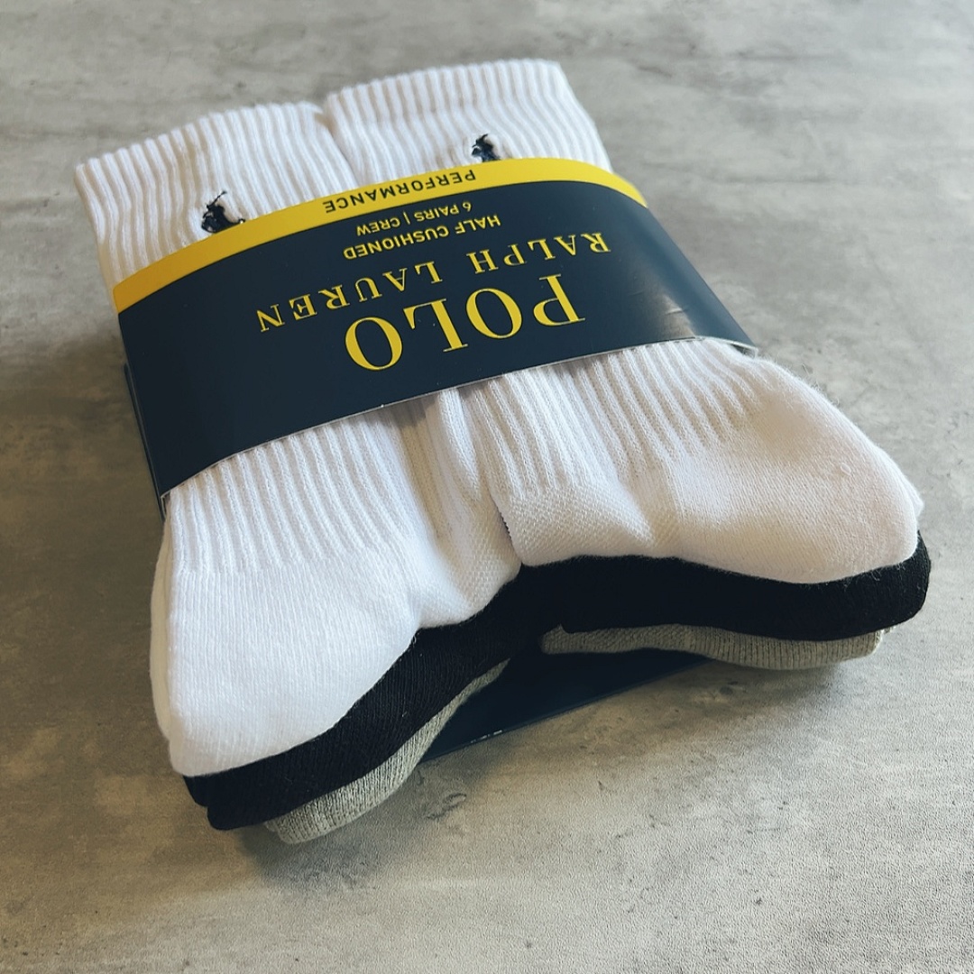 Other Polo Fleece Sole High Top Socks 6 Double P 69 Yuan Pairs Size - Image 8