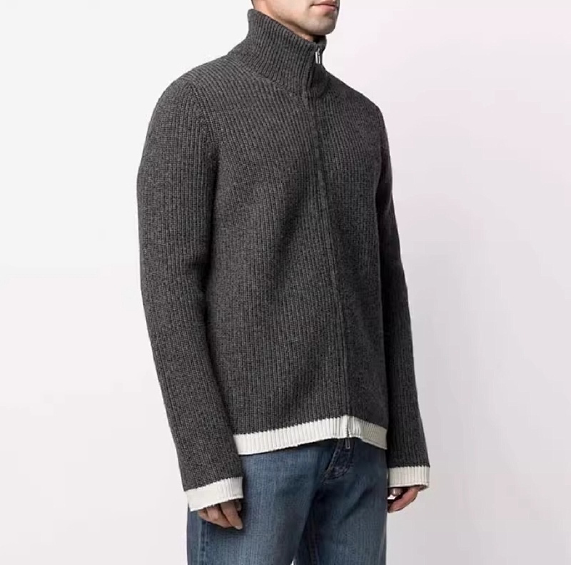 Maison Margiela Wind 23SS Grey Stand Collar Fleece P 189 Yuan