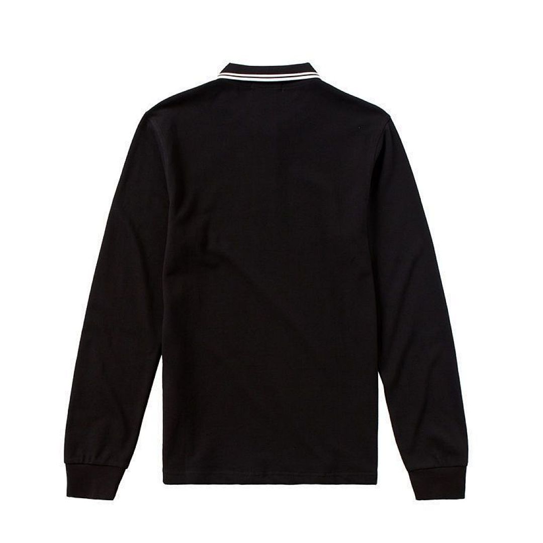 Other Wheat Spring Autumn Long Sleeve Mens Polo Solid Cotton High T P129 Yuan - Image 15