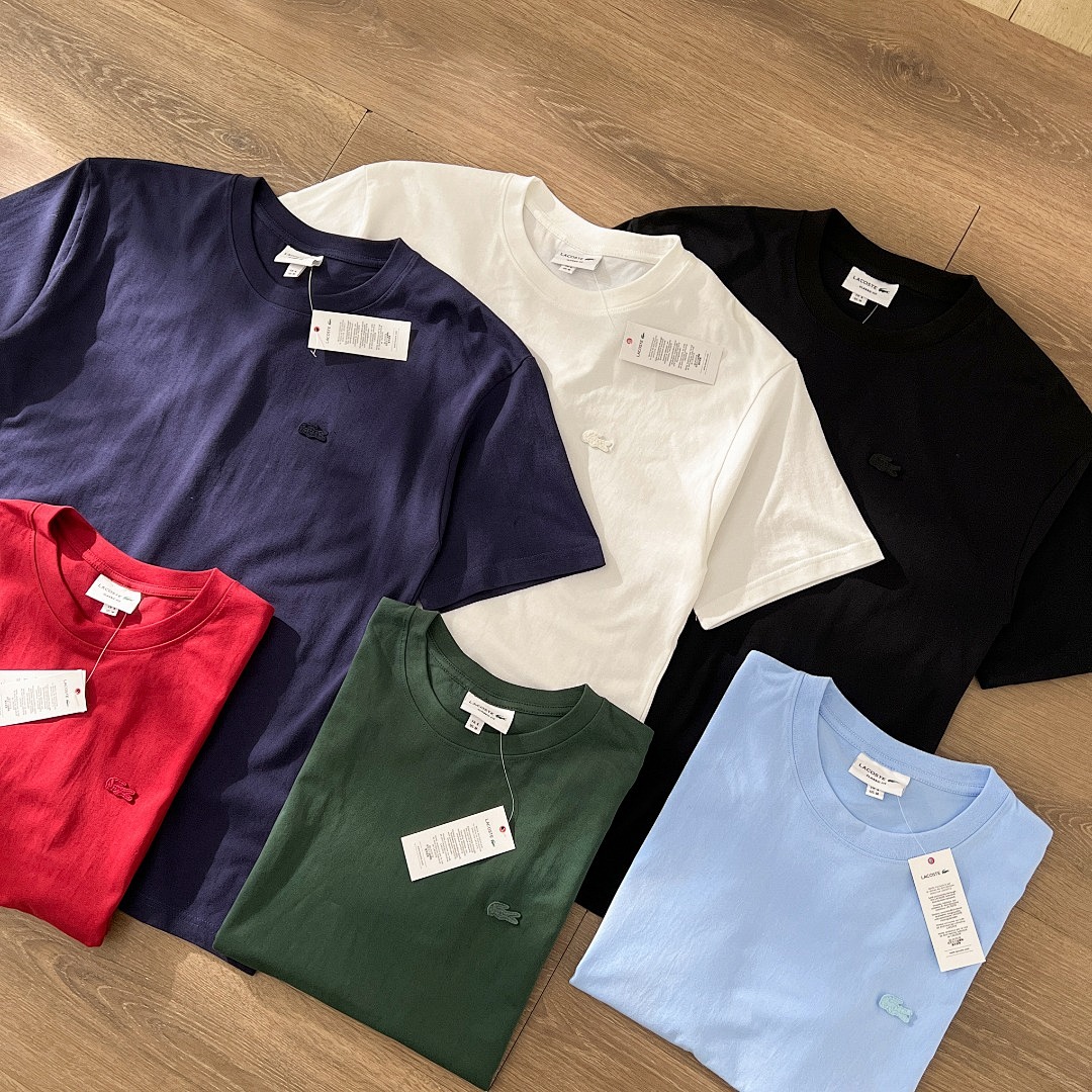 Other LACOSTE Small Label Collar Short Sleeve T Mens Womens P99 Yuan - Image 26