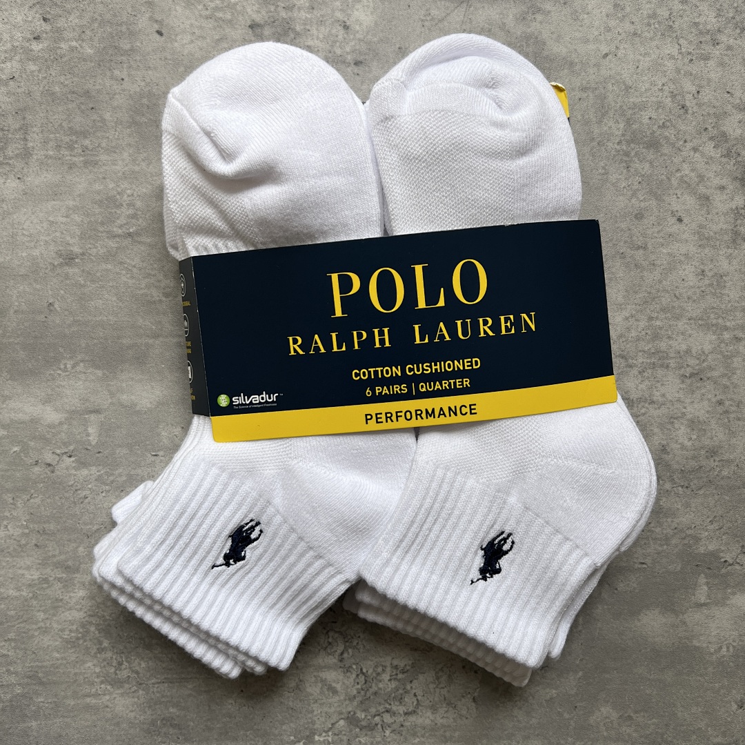 Other Polo Fleece Sole Mid Collar Socks 6 Double P 69 Yuan Pairs Size