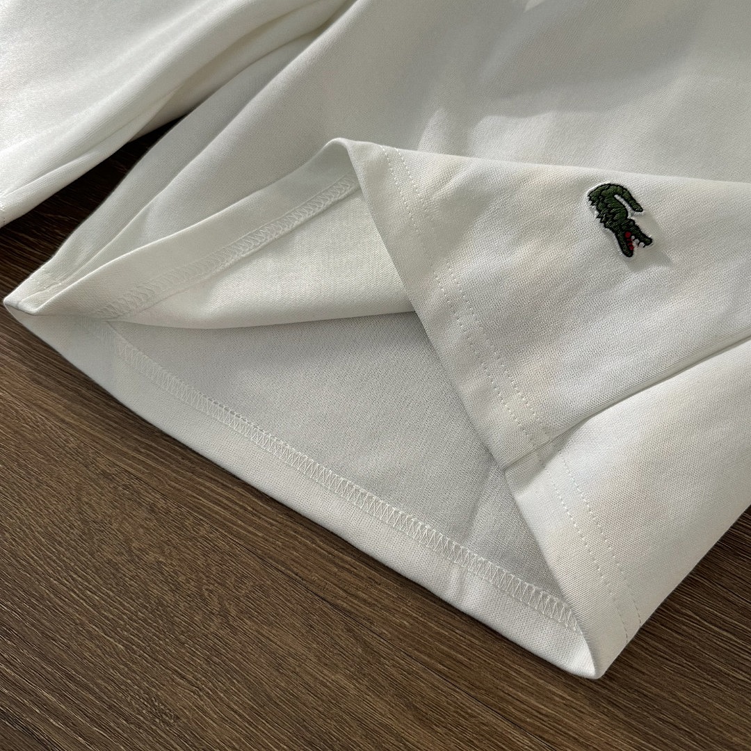 Other LACOSTE Small Embroidered Logo Lace Cotton Short P119 Yuan - Image 24