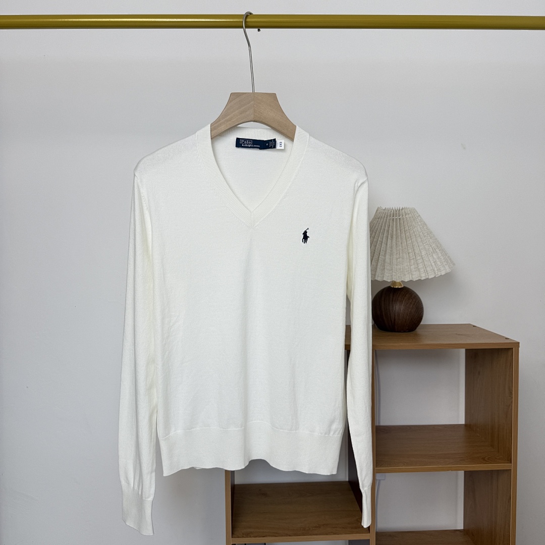 Other RL Spring Autumn New Embroidered V Collar Top P 159 Yuan - Image 13