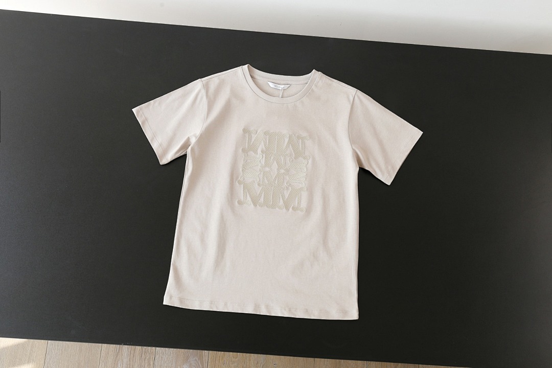 Other MaxMara 26 Spring Summer New Cotton Short Sleeve P 119 Yuan - Image 2
