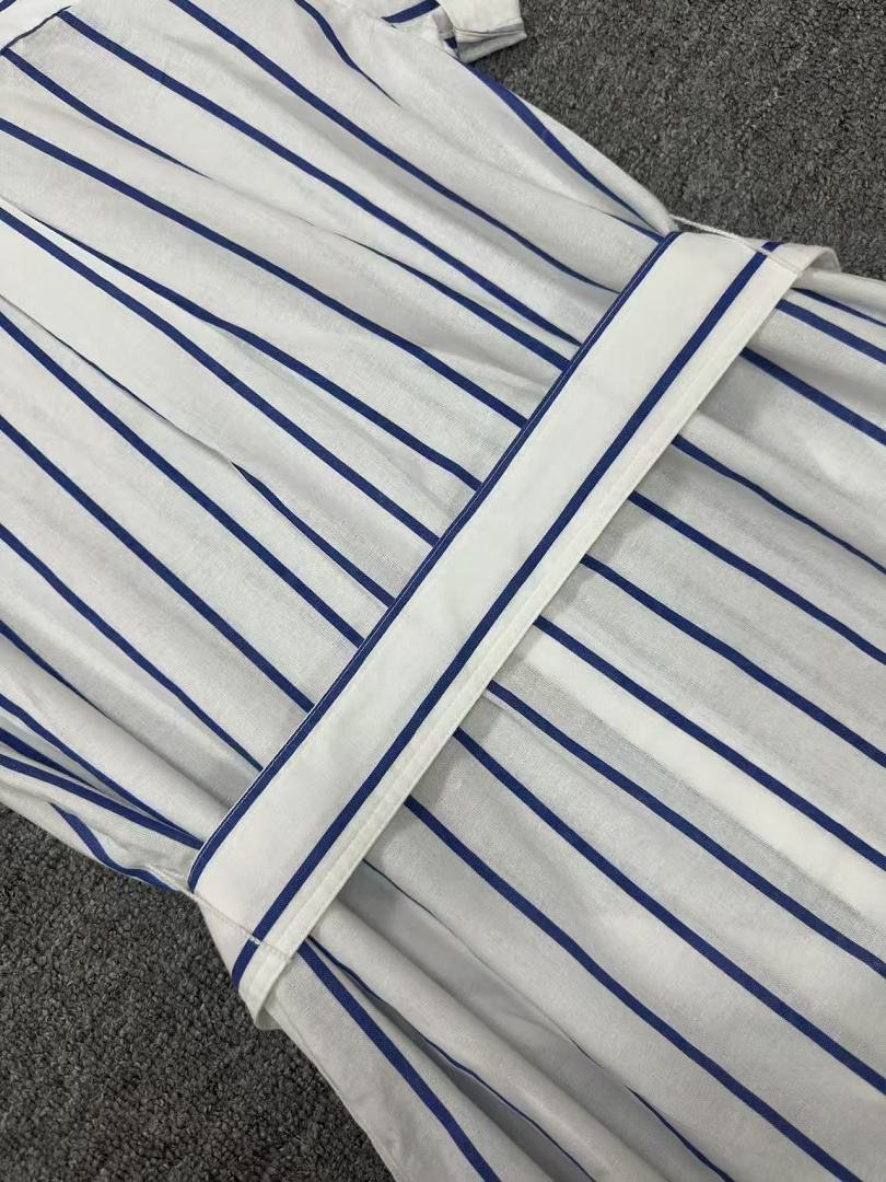 Other Ralph Lauren/ Womens 26 Summer Striped Linen Short Sleeve P 289 Yuan - Image 7
