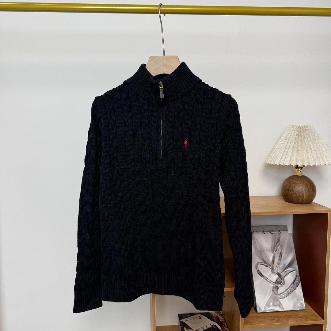 Other RL Autumn Winter Half Linen Floral Embroidered High Collar Cotton P249 Yuan - Image 4